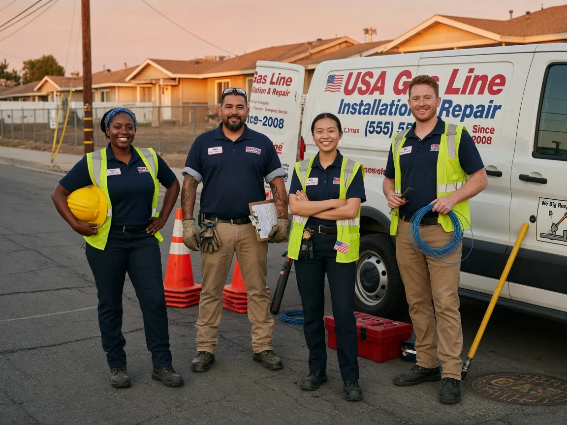 Gas Line Installation company in Shawmut, ME